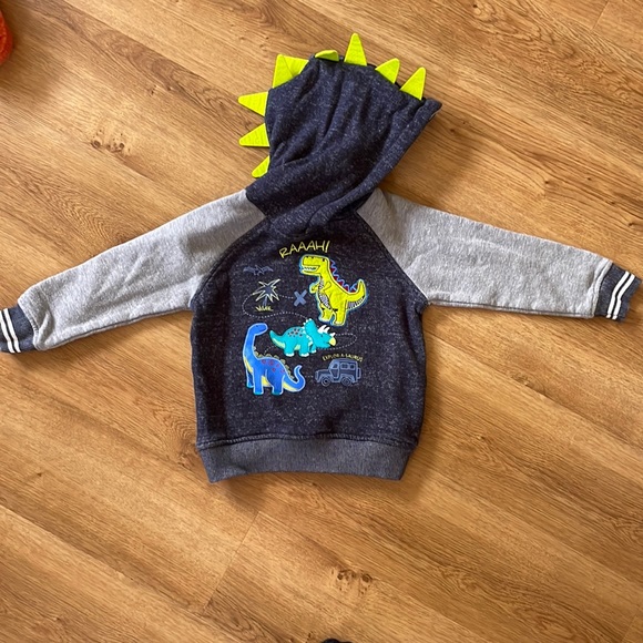 Kids Headquarters Other - 💜5 for $25💜 Toddler Hooded Sweatshirt Dinosaur
